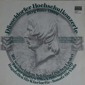 Schwann Musica Mundi VMS 2043 - Düsseldorfer Hochschulkonzerte /