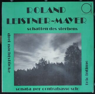Academica E 16 750 - Schatten Des Sterbens / Sonata Per Contraba