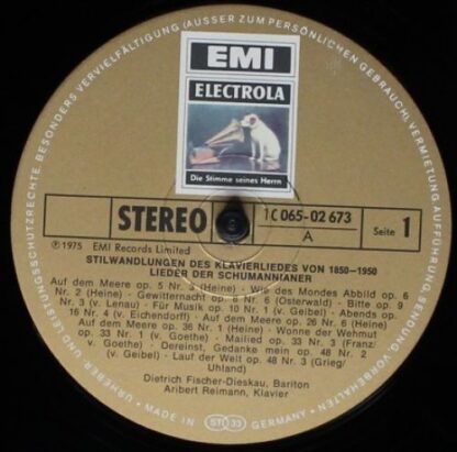 Odeon 1C 065-02 673 - Lieder Der Schumannianer - Image 5