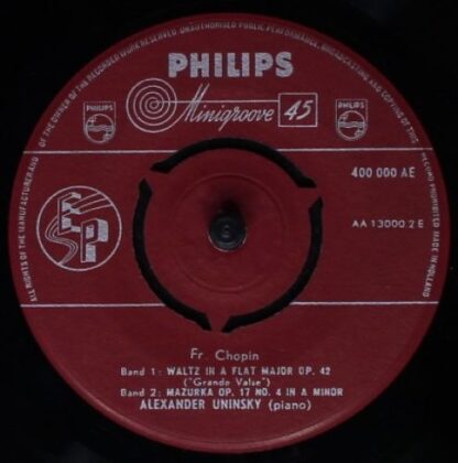 Philips 400 000 A E - Chopin - Image 4