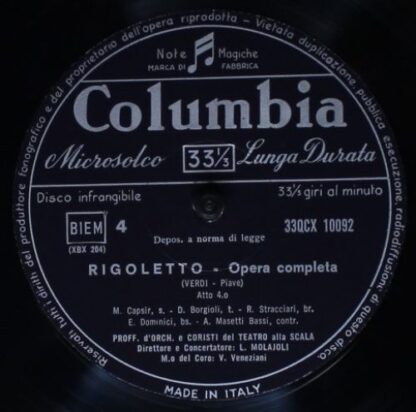 Columbia 33QCX 10091 - Rigoletto - Image 5