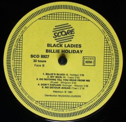 Score SCO 8612 - Black Ladies - Image 4