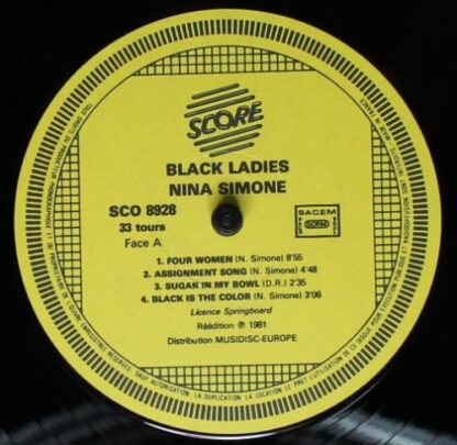 Score SCO 8612 - Black Ladies - Image 5