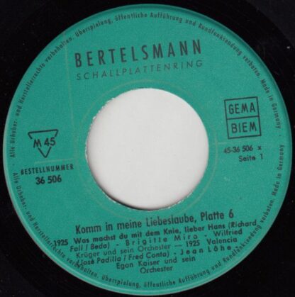Bertelsmann Schallplattenring 36 506 - Die Schönsten Schlager De - Image 3