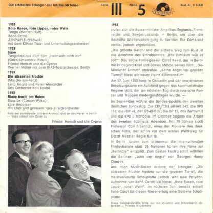 Polydor E 76 545 - Die Schönsten Schlager Der Letzten 50 Jahre - - Image 2