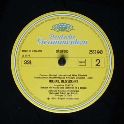 Deutsche Grammophon 27 21 122 - Concours Musical International R - Image 6