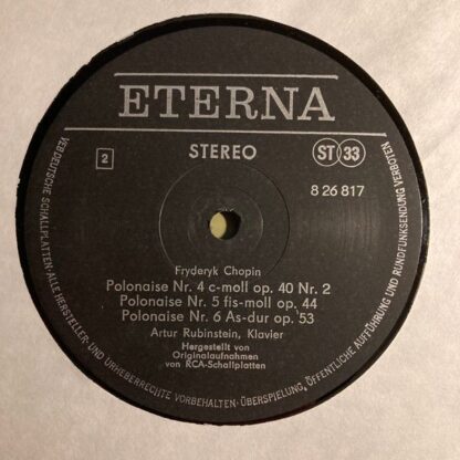 Eterna 8 26 817 - Polonaisen Op. 26, 40, 44, 53 - Image 4