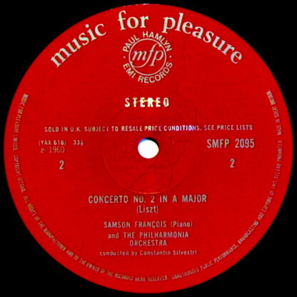 Music For Pleasure MFP 2095 - Piano Concertos Nos. 1 And 2 - Image 3