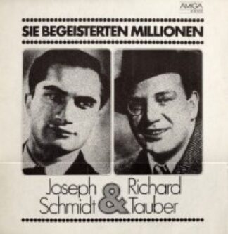 Amiga 8 40 015 - Joseph Schmidt, Richard Tauber - Sie Begeistert