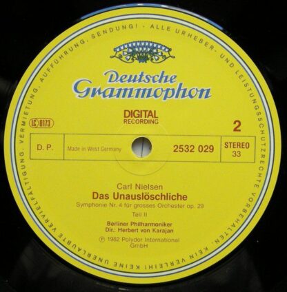 Deutsche Grammophon 2532 029 - Carl Nielsen,Berliner Philharmoni - Image 4