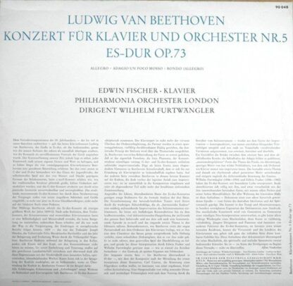 Electrola E 90 048 - Ludwig Van Beethoven, Wilhelm Furtwängler, - Image 2