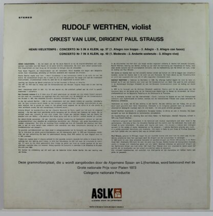 ASLK / CGER 4C 063-23424 - Henri Vieuxtemps, Rudolf Werthen, Orc - Image 2