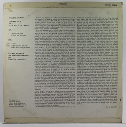 His Master's Voice 5 C 053-80019 - Johannes Brahms, Nathan Milst - Image 2