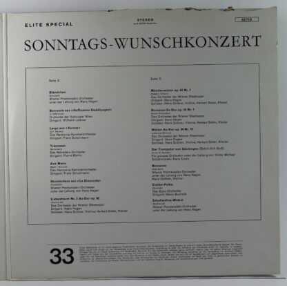 Elite Special 63 710 - Various - Sonntags-Wunschkonzert - Image 5