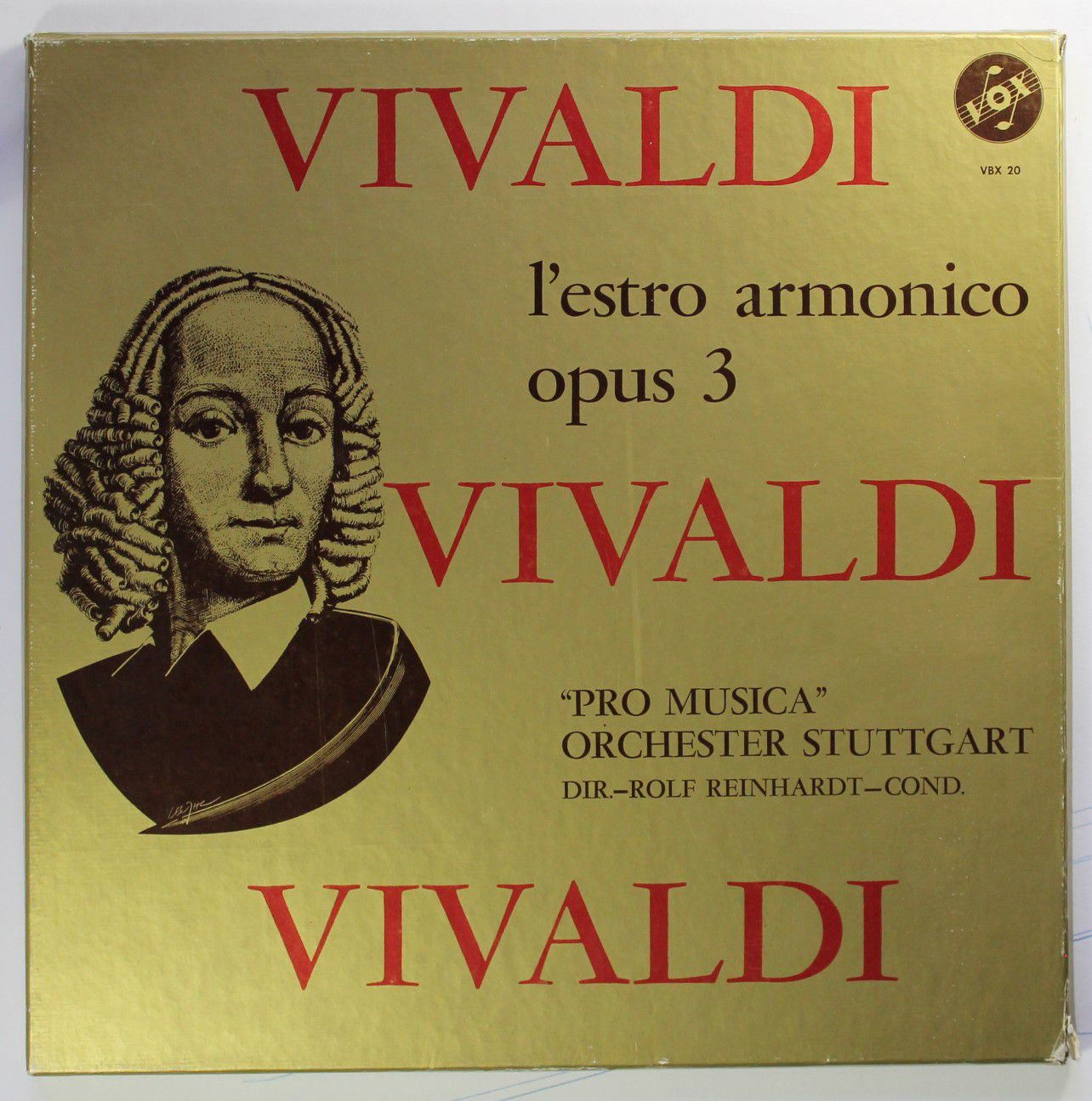 VOX (6) VBX 20 - Antonio Vivaldi, Pro Musica Orchestra Stuttgart