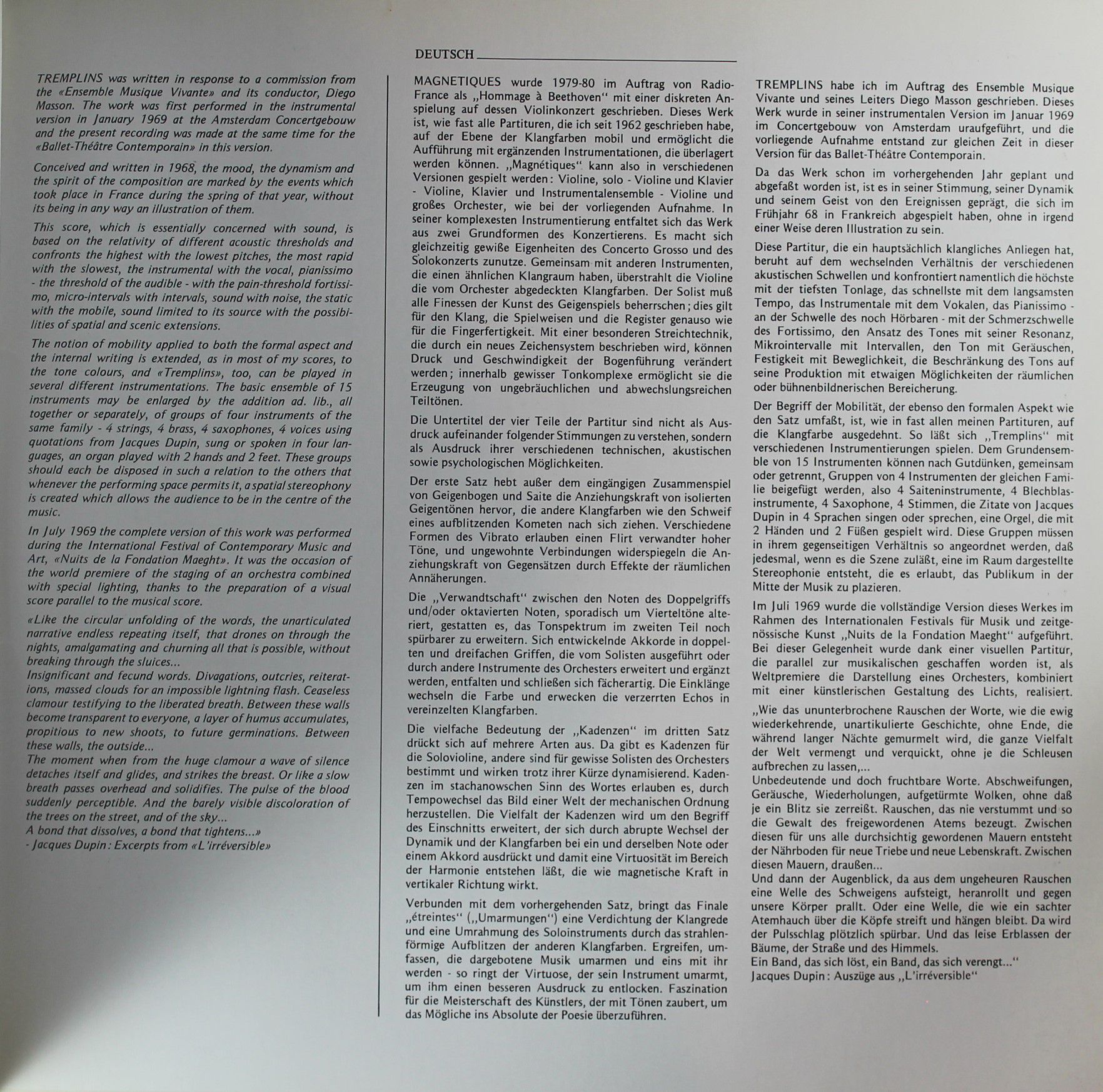 harmonia mundi France HMC 5144 - Francis Miroglio - Magnétiques - Image 5