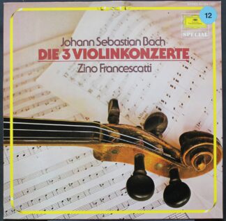 Deutsche Grammophon 410 684-1 - Johann Sebastian Bach - Die 3 Vi