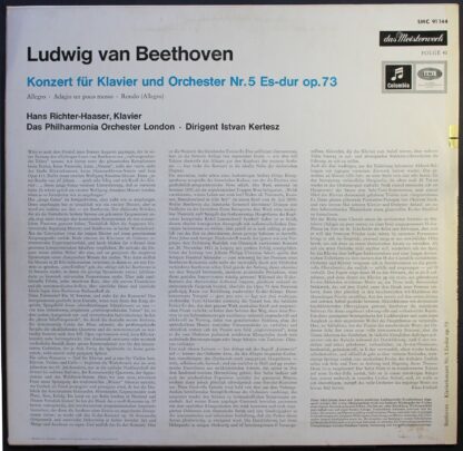 Columbia SMC 91144 - Ludwig van Beethoven - Konzert Für Klavier - Image 2