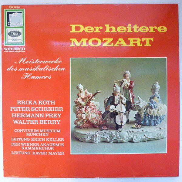 Columbia SMC 80 996 - Wolfgang Amadeus Mozart, Erika Köth, Peter