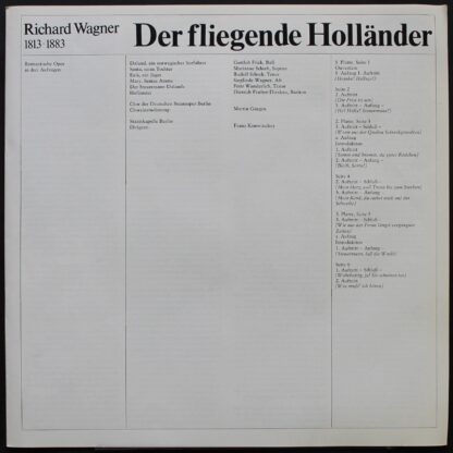 Eterna 8 25 164-166 - Richard Wagner, Dietrich Fischer-Dieskau, - Image 3