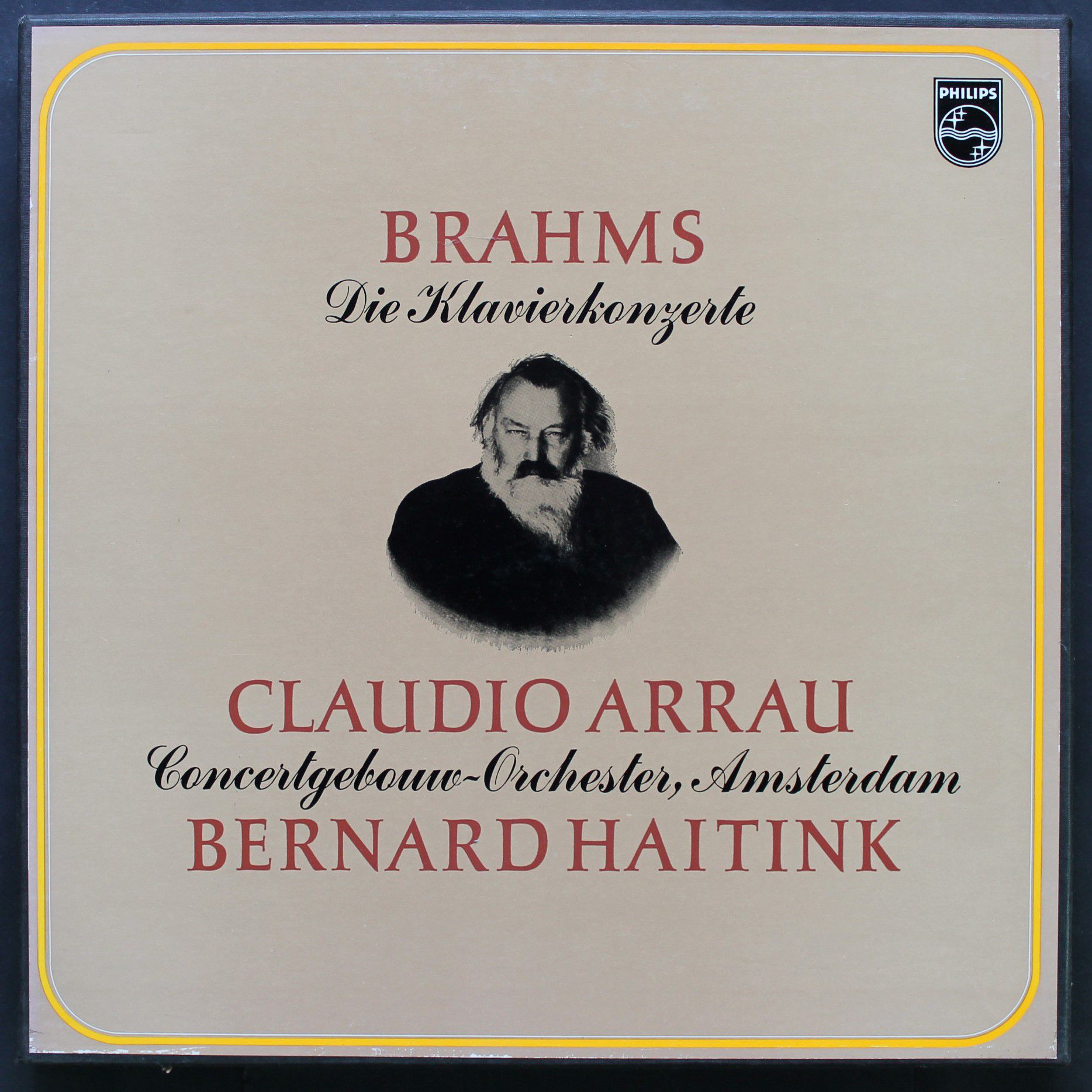 Philips 6700 018 - Johannes Brahms, Claudio Arrau, Concertgebouw