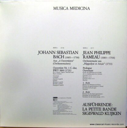 Deutsche Harmonia Mundi HM 718 - Johann Mattheson, La Petite Ban - Image 2