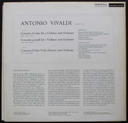 Harmonia Mundi HM 30 644 - Antonio Vivaldi, Franzjosef Maier, Di - Image 3