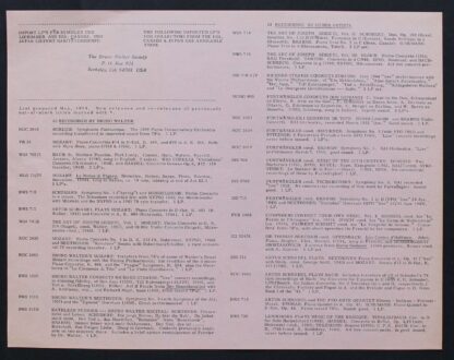 Rococo Records (5) 2026 - Bronislaw Huberman, Wolfgang Amadeus M - Image 2