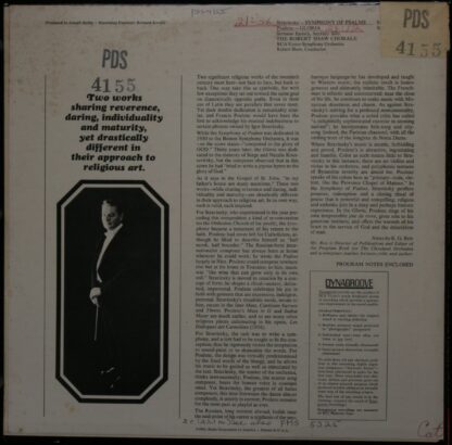 RCA Red Seal LSC-2822 - Igor Stravinsky, Francis Poulenc, Sarama - Image 4