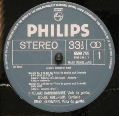Philips 6780 016 - Johann Sebastian Bach, Isolde Ahlgrimm, Nikol - Image 7