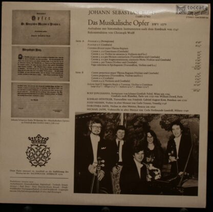 FSM FSM 53 629 toc - Johann Sebastian Bach, Krozinger Musik-Coll - Image 2