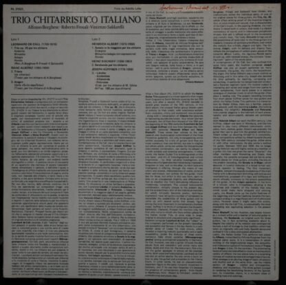 RCA Red Seal RL 31521 - Trio Chitarristico Italiano, Isaac Albén - Image 2
