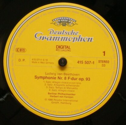 Deutsche Grammophon 415 507-1 - Ludwig van Beethoven, Herbert vo - Image 4