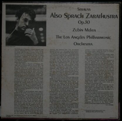 London Records CS.6609 - Richard Strauss, Los Angeles Philharmon - Image 2