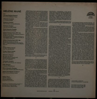 Supraphon 1112 2797 - Zuzana Růžičková, Hélène Mané - Various - Image 2