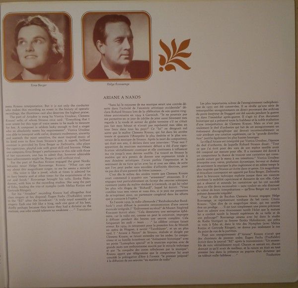 BASF 22 21806-6 - Richard Strauss, Viorica Ursuleac, Helge Roswa - Image 3