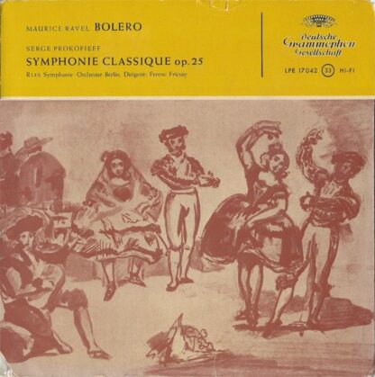 Deutsche Grammophon LPE 17 042 - Maurice Ravel, Sergei Prokofiev