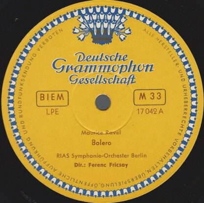 Deutsche Grammophon LPE 17 042 - Maurice Ravel, Sergei Prokofiev - Image 3