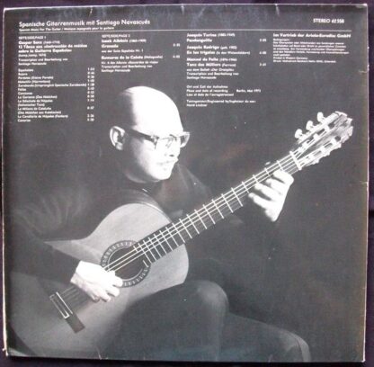 Eurodisc 62 558 - Santiago Navascués - Spanische Gitarrenmusik - Image 2