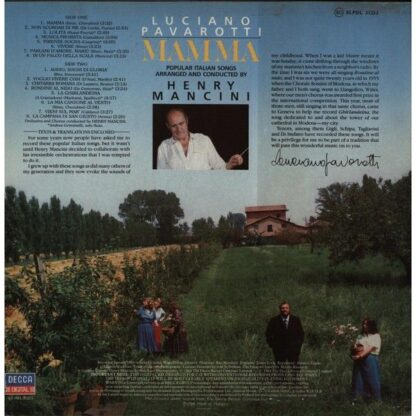 Hungaroton SLPDL 31253 - Luciano Pavarotti, Henry Mancini - Mamm - Image 2