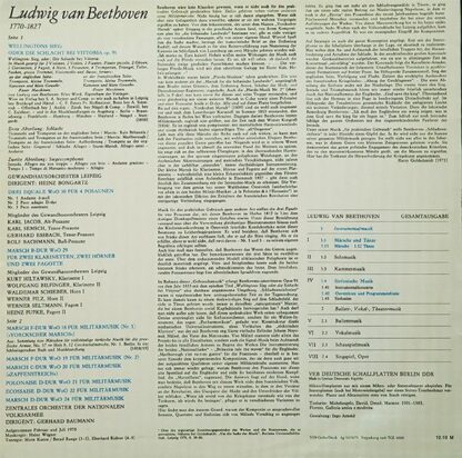 Eterna 8 26 182 - Ludwig van Beethoven, Gewandhausorchester Leip - Image 2