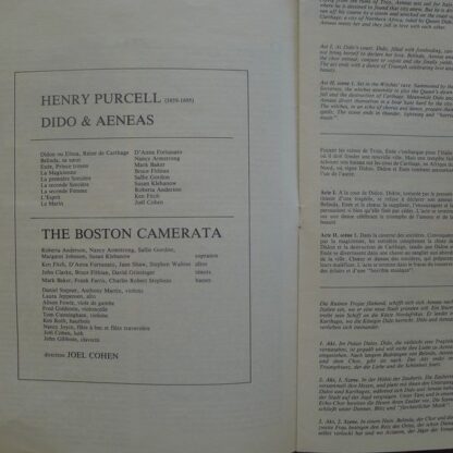 harmonia mundi France HM 10.067 - Henry Purcell, Boston Camerata - Image 6