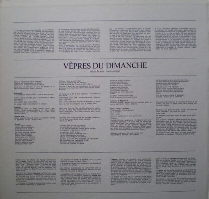 DECCA 7.548 - Chœur Des Moines De L'Abbaye Saint-Pierre De Soles - Image 3