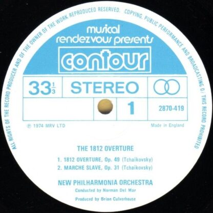 Contour 2870-419 - Pyotr Ilyich Tchaikovsky, New Philharmonia Or - Image 3