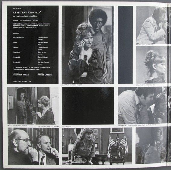 Hungaroton SLPX 12132 - Lendvay Kamilló - La P... Respectueuse = - Image 4