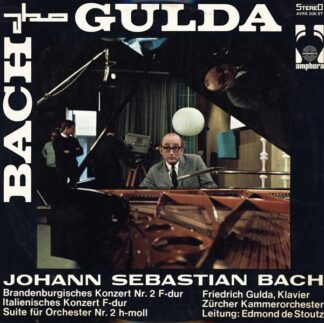 Amadeo AVRS 206 ST - Friedrich Gulda,Johann Sebastian Bach - Bra