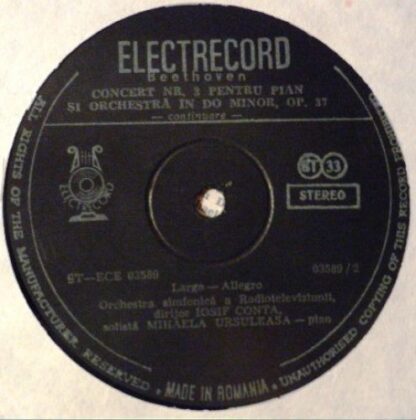 Electrecord ST-ECE 03589 - Ludwig van Beethoven, Orchestra Simfo - Image 4