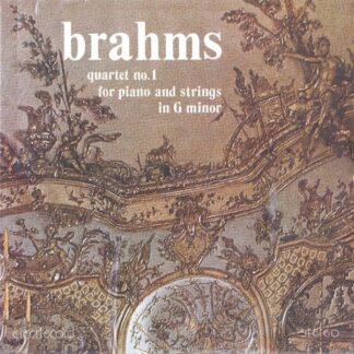 Electrecord ST-ECE 02830 - Johannes Brahms - Quartet No. 1 For P