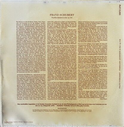 Deutsche Grammophon 18072 LPM - Adrian Aeschbacher, Rudolf Koeck - Image 2