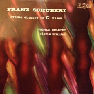 Hungaroton LPX 11611 - Franz Schubert,Tátrai Quartet,László Szil